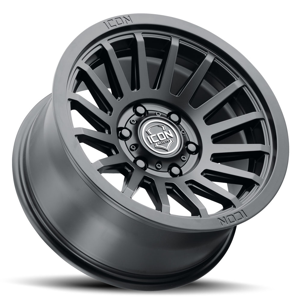 ICON Alloys Recon SLX, Satin Black, 17 x 8.5 / 6 x 135, 6mm Offset, 5" BS