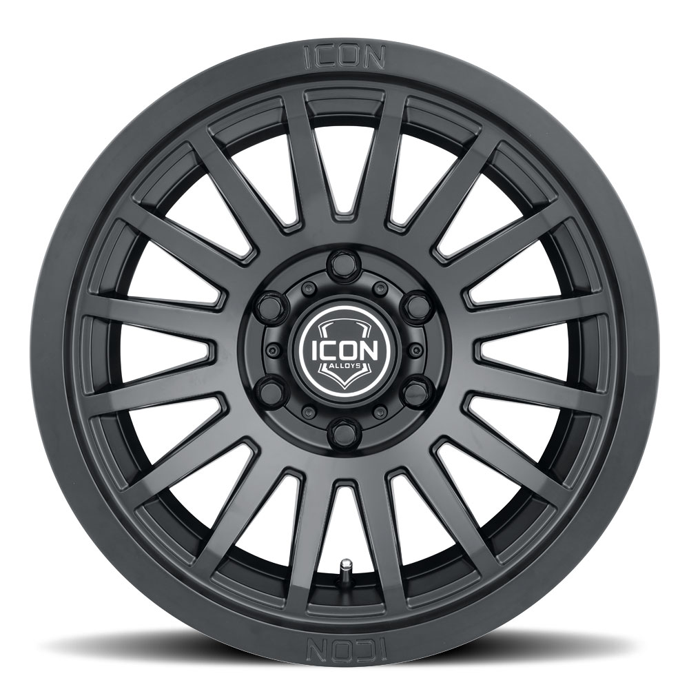 ICON Alloys Recon SLX, Satin Black, 17 x 8.5 / 6 x 135, 6mm Offset, 5" BS