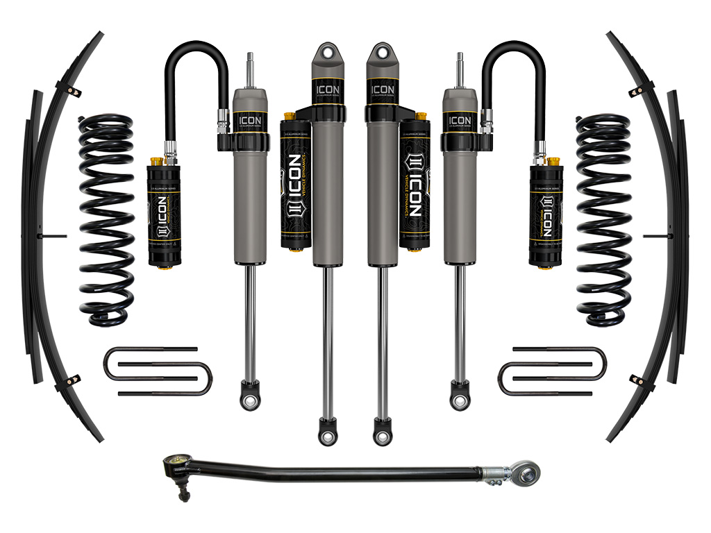 ICON 2020-2022 Ford F-250/F-350 Super Duty 4WD Diesel, 2.5" Lift, Stage 4 Suspension System w/ Expansion Packs