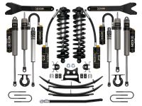 ICON 08-10 Ford F250/F350, 2.5-3" Lift, Stage 6 Coilover System w/ Leaf Springs