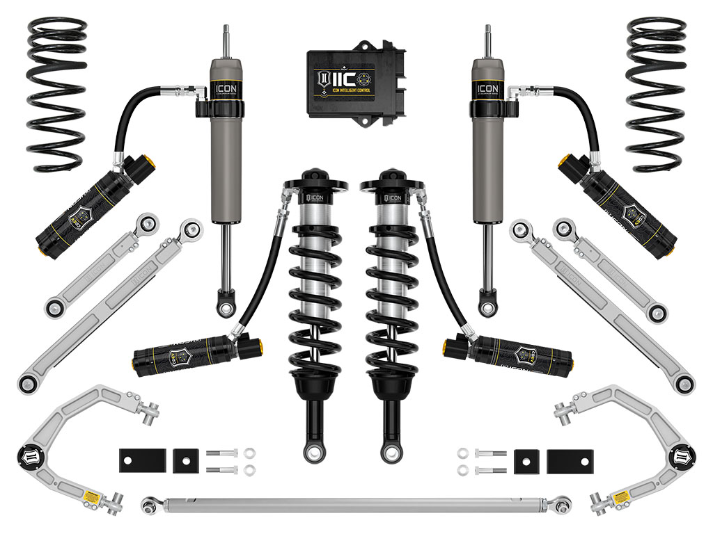 ICON 2023-2024 Toyota Sequoia, 3-4.5" Lift, Stage 12 Suspension System, Billet