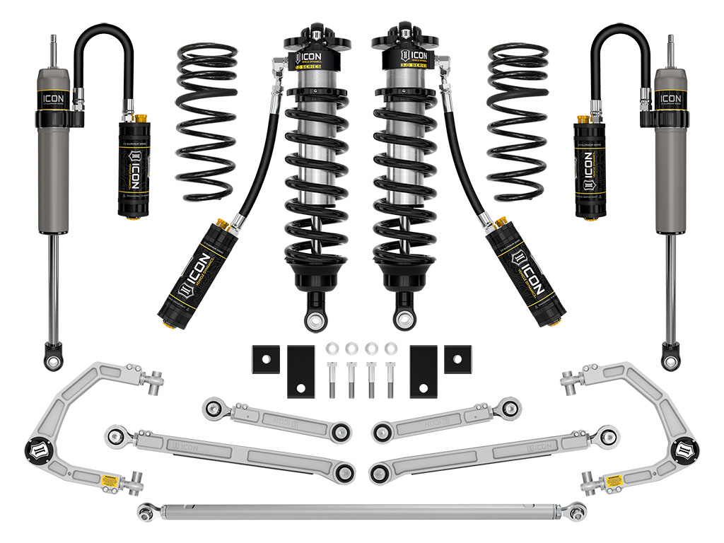 ICON 2023-2024 Toyota Sequoia, 3-4.25" Lift, Stage 1 3.0 Suspension System, Billet