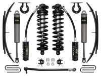 ICON 2017-2024 Ford F-250/F-350 Super Duty 4WD, 2.5-3" Lift, Stage 2 Coilover System w/ Expansion Packs