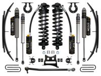 ICON 17-22 Ford F250/F350, 2.5-3" Lift, Stage 4 Coilover System w/ Leaf Springs