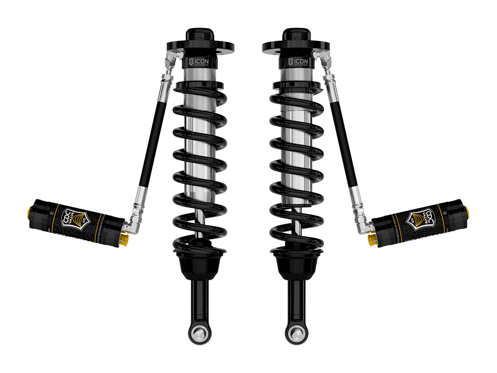 ICON 21-23 Ford F150 4WD, 2.75-3.5" Lift, Front 2.5 VS RR Coilovers w/ CDCV, Pair