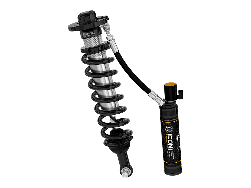 ICON 2022-2023 Ford F-150 Lightning, Lowered 0-2", 2.5 VS Remote Reservoir CDEV Coilover Kit, Front