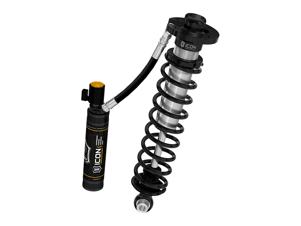 ICON 2022-2023 Ford F-150 Lightning, Lowered 0-4", 2.5 VS Remote Reservoir CDEV Coilover Kit, Rear