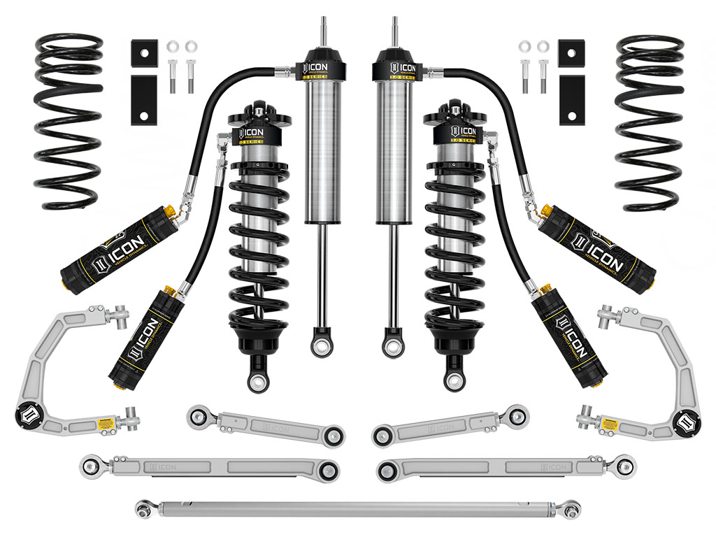 ICON 2023-2024 Toyota Sequoia, 3-4.25" Lift, Stage 2 3.0 Suspension System, Billet