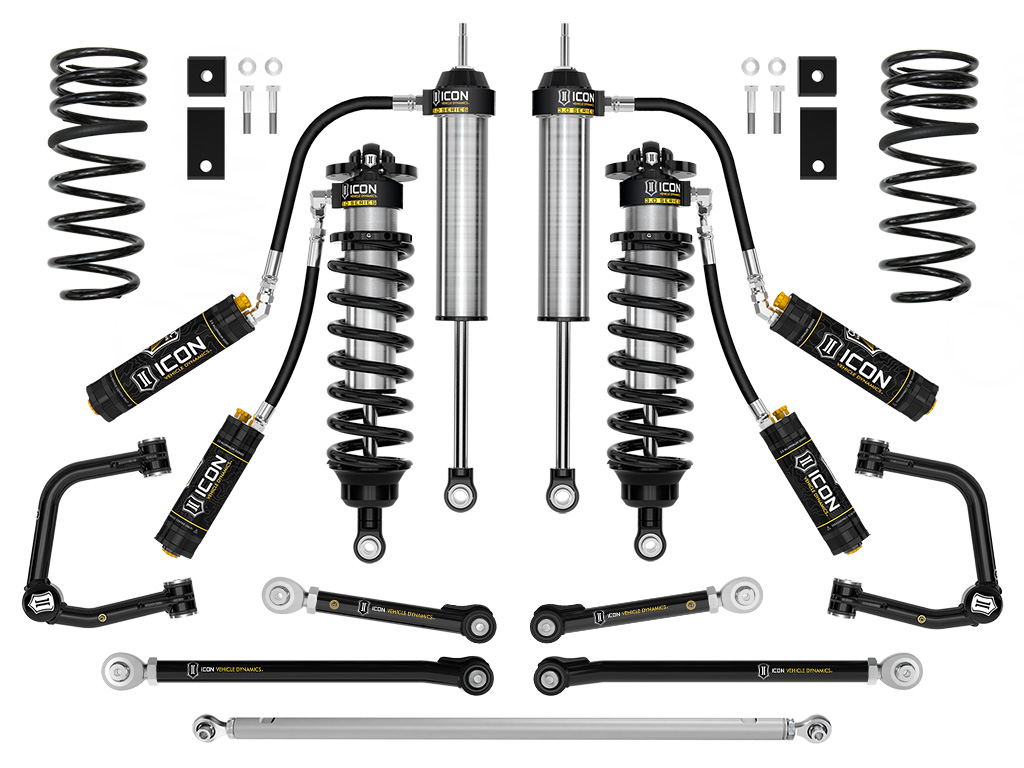 ICON 2023-2024 Toyota Sequoia, 3-4.25" Lift, Stage 2 3.0 Suspension System, Tubular