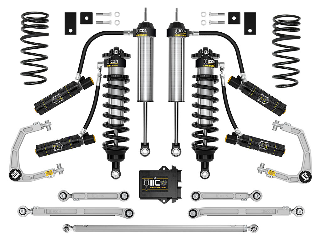 ICON 2023-2024 Toyota Sequoia, 3-4.25" Lift, Stage 4 3.0 Suspension System, Billet