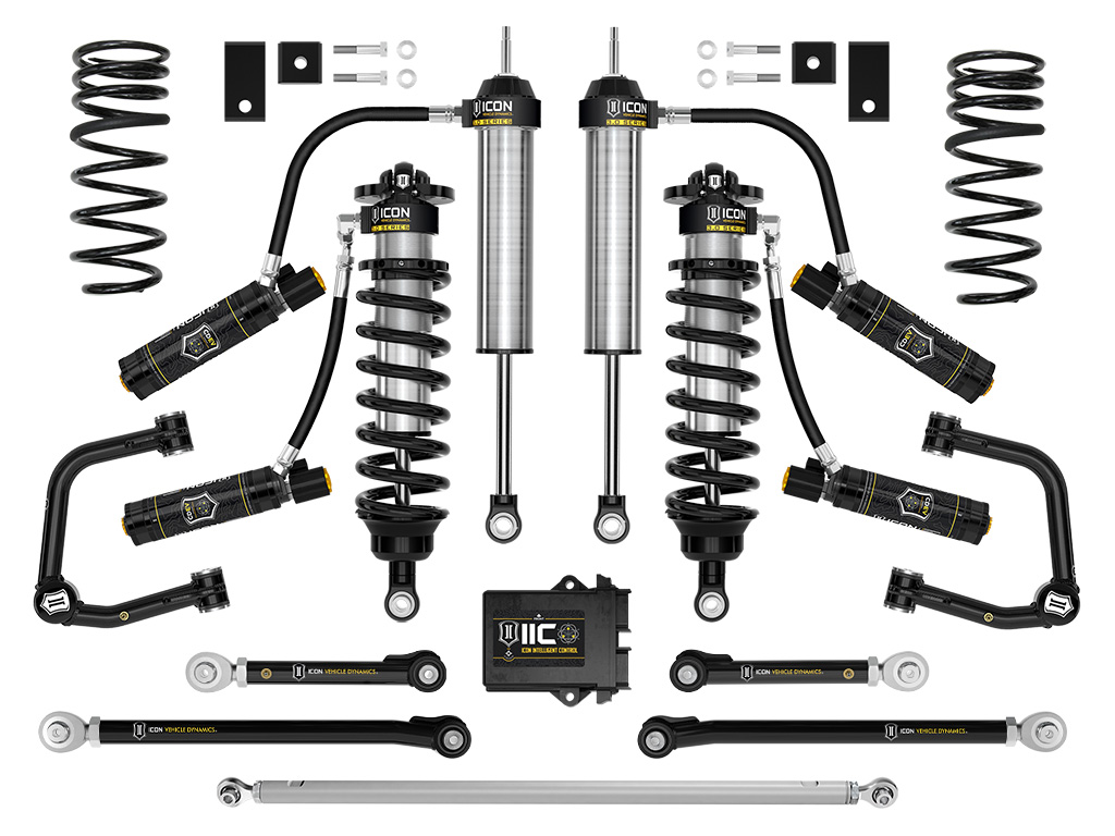 ICON 2023-2024 Toyota Sequoia, 3-4.25" Lift, Stage 4 3.0 Suspension System, Tubular