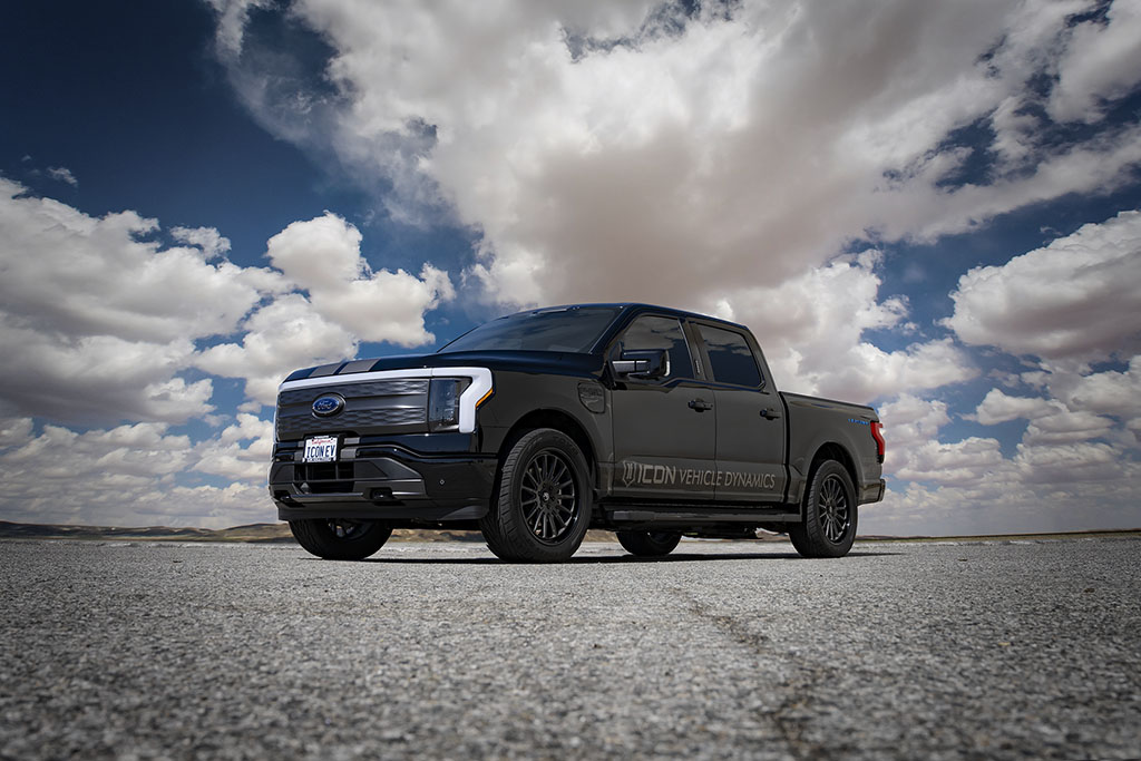 ICON 2022-2023 Ford F-150 Lightning, 3.5-0" Drop, Stage 4 Suspension System