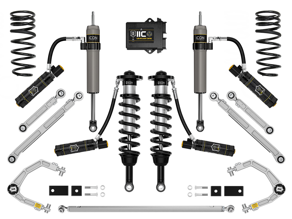 ICON 22-23 Toyota Tundra 1.25-3.5" Lift, Stage 14, 2.5 Suspension System, Billet