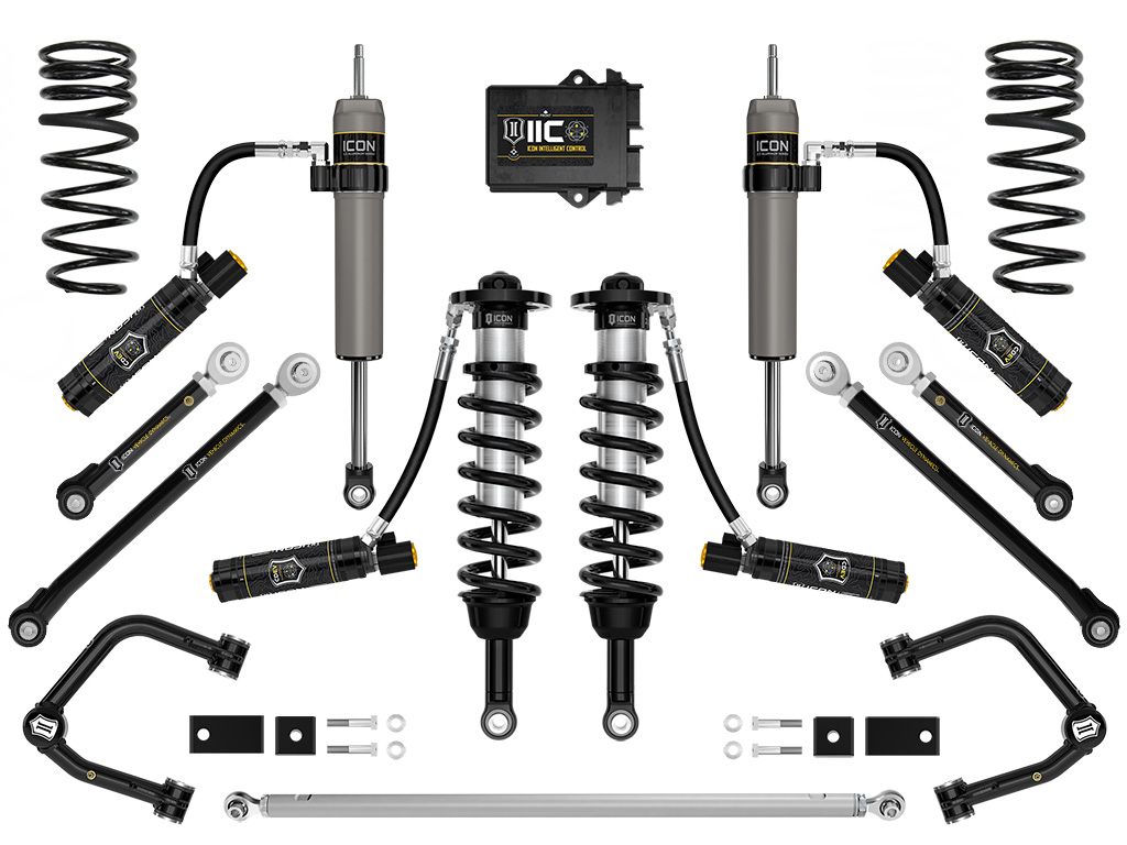 ICON 22-23 Toyota Tundra 2-3.5" Lift, Stage 14, 2.5 Suspension System, Tubular