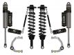 ICON 2021-2023 Ford F-150 4WD, 2.75-3.5" Lift, Stage 3 Suspension System, Billet UCA