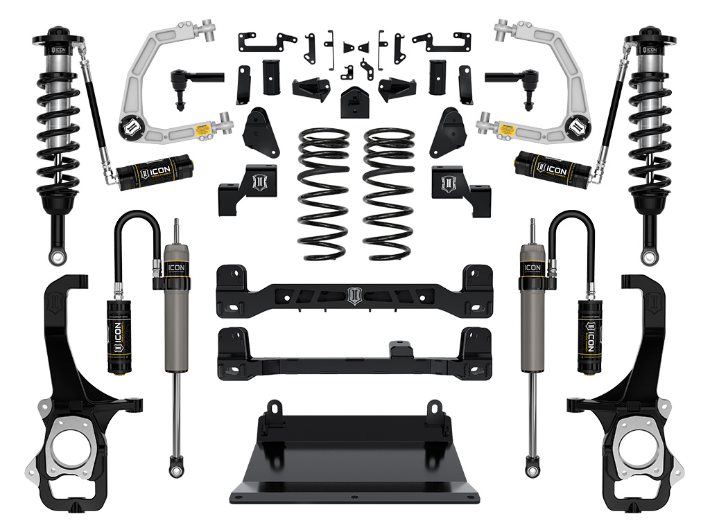 ICON 2022-2023 Toyota Tundra, 6" Lift Stage 4 Suspension System with Billet Upper Control Arms