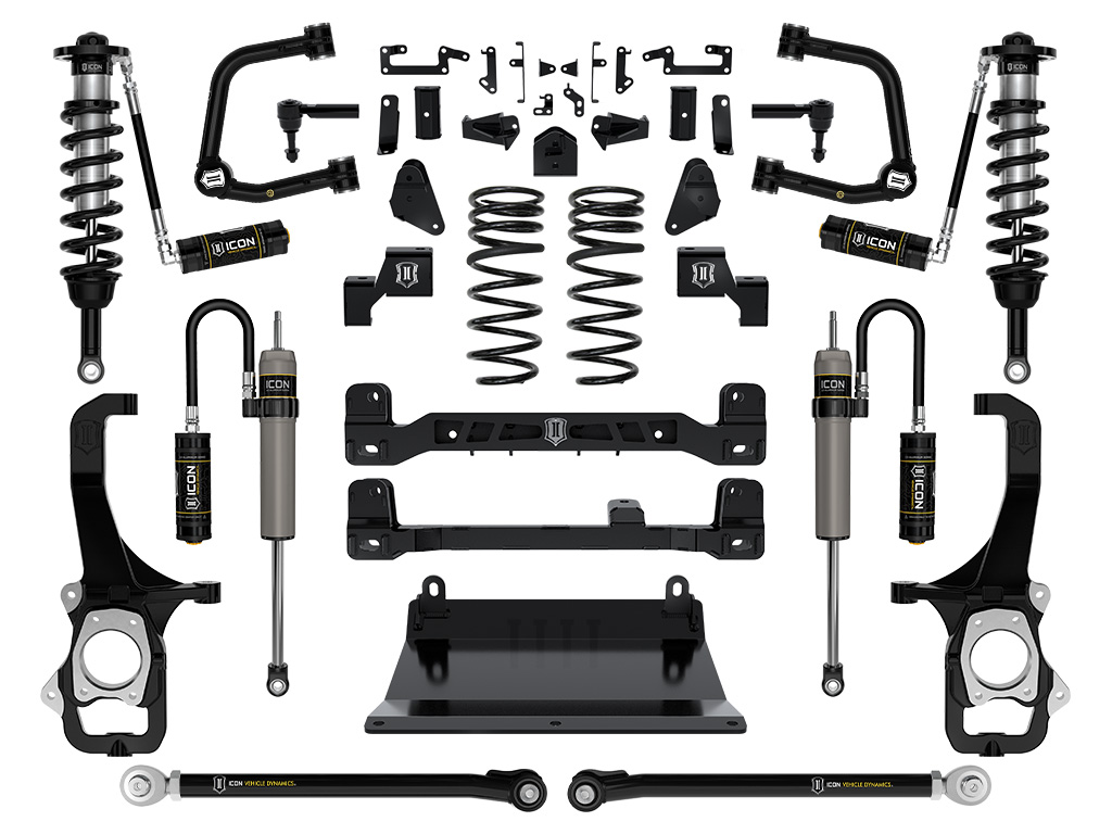 ICON 2022-2023 Toyota Tundra, 6" Lift Stage 5 Suspension System with Tubular Upper Control Arms