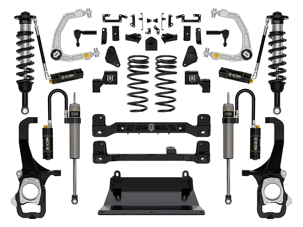 ICON 2022-2023 Toyota Tundra, 6" Lift Stage 6 Suspension System with Billet Upper Control Arms