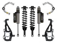 ICON 2021-2023 Ford F-150 4WD, 3.5-4.5" Lift, Stage 2 Suspension System, Billet UCA