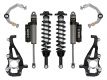 ICON 2021-2023 Ford F-150 4WD, 3.5-4.5" Lift, Stage 2 Suspension System, Billet UCA