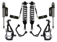 ICON 2021-2023 Ford F-150 4WD, 3.5-4.5" Lift, Stage 4 Suspension System, Tubular UCA