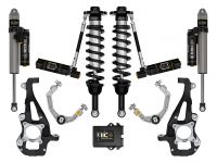 ICON 2021-2023 Ford F-150 4WD, 3.5-4.5" Lift, Stage 5 Suspension System, Billet UCA