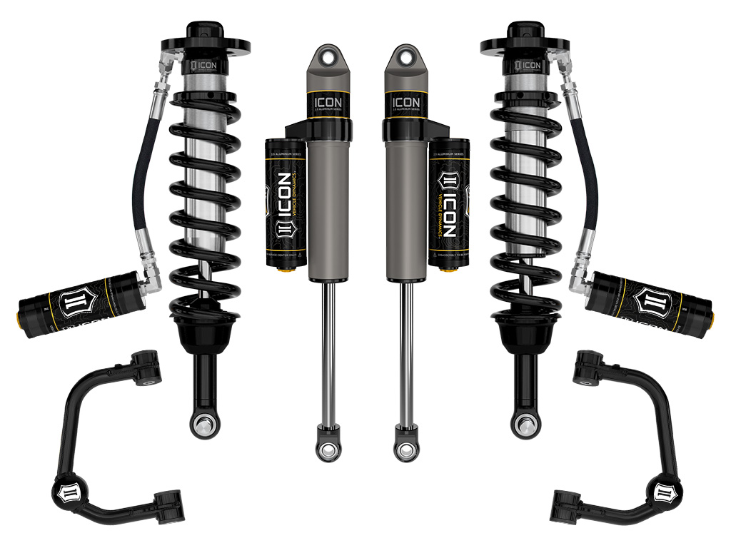 ICON 2021-2023 Ford F-150 Tremor, 2.5-3" Lift, Stage 3 Suspension System, Tubular UCA