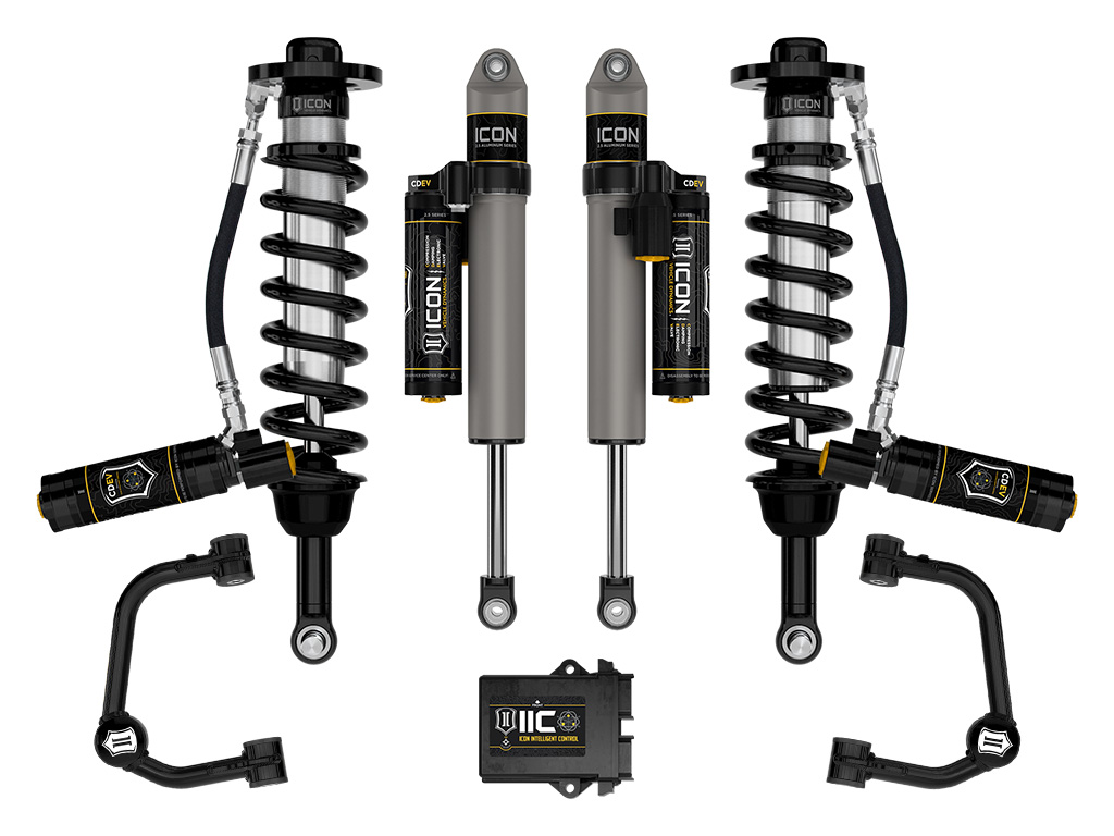 ICON 2021-2023 Ford F-150 Tremor, 2.5-3" Lift, Stage 5 Suspension System, Tubular UCA