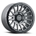 ICON Alloys Recon Pro, Charcoal, 17 x 8.5 / 8 x 6.5, 13mm Offset, 5.25" BS