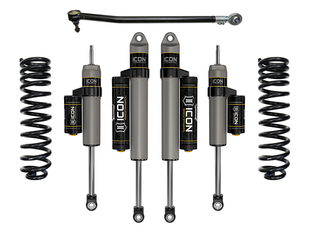 ICON 2023-2024 Ford F-250/F-350 Super Duty 4WD Gas, 2.5" Lift, Stage 3 Suspension System