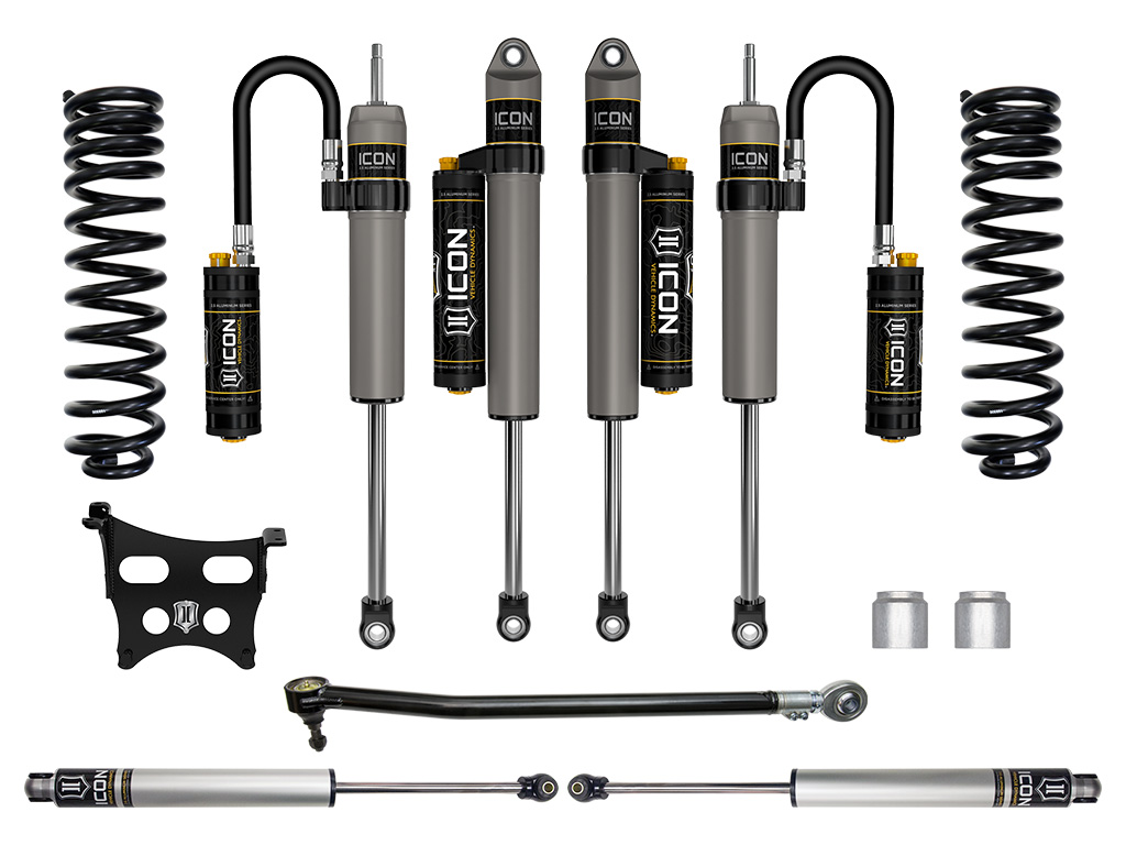 ICON 2023-2024 Ford F-250/F-350 Super Duty 4WD Gas, 2.5" Lift, Stage 5 Suspension System