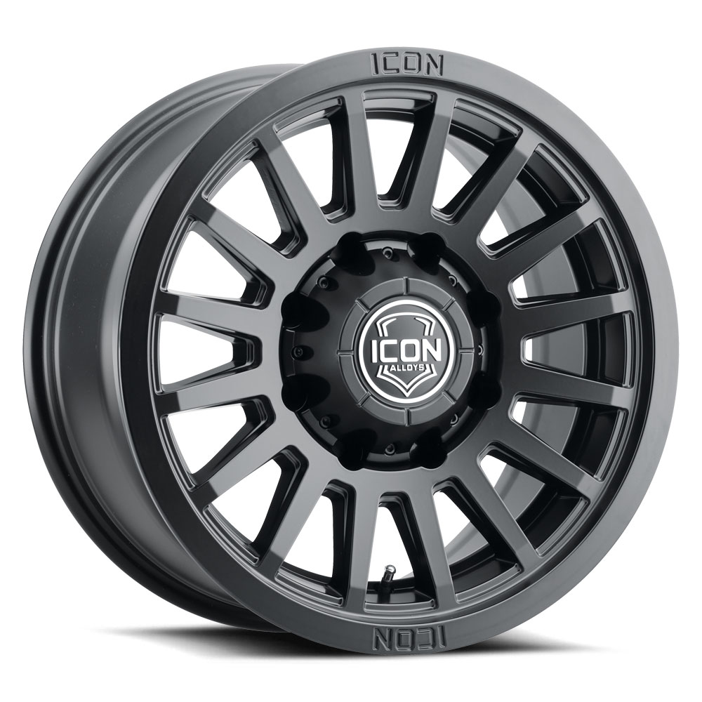 ICON Alloys Recon SLX, Satin Black, 18 x 9 / 8 x 180, 12mm Offset, 5.5" BS