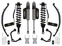 ICON 2021-2023 Ford F-150 Tremor, 2.5-3" Lift, Stage 4 Suspension System, Tubular UCA w/ Leaf Packs