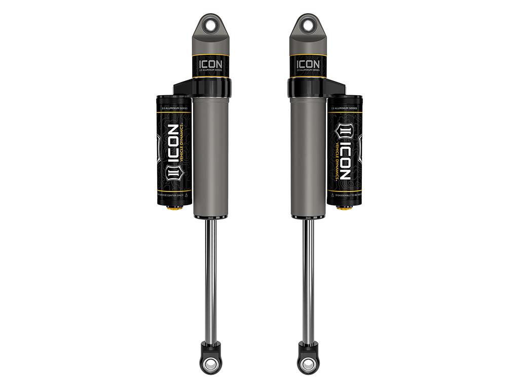 ICON 2023-2024 GMC Canyon/Chevrolet Colorado, 0-1” Lift, Rear 2.5 VS Piggyback Reservoir Shocks, Pair