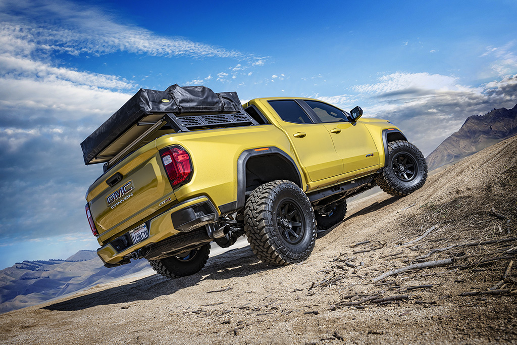 ICON 2023-2024 GMC Canyon AT4, Denali, & Elevation/Chevrolet Colorado Trail Boss, 1.75-2.5" Lift, Stage 1 Suspension System