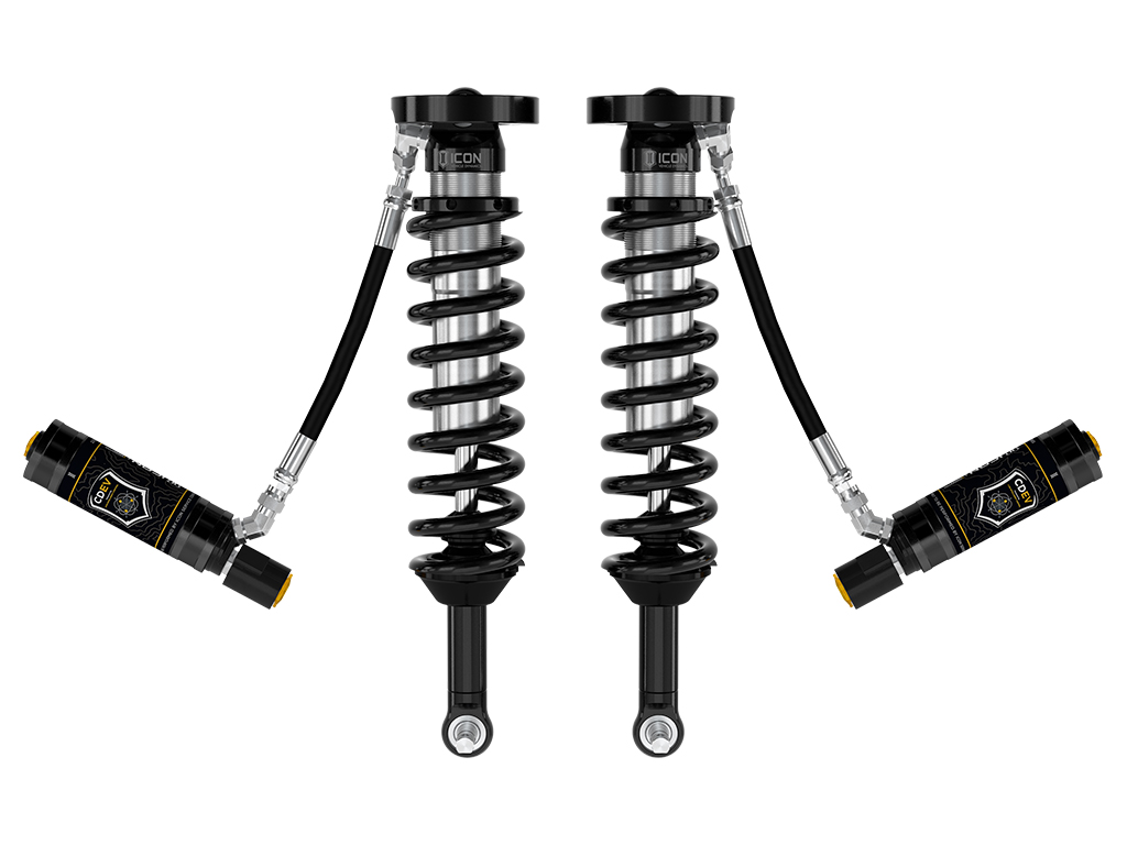 ICON 2023-2024 Chevrolet Colorado WT, LT, & Z71, 2.5 Series Coilover Kit, Remote Reservoir w/ CDEV