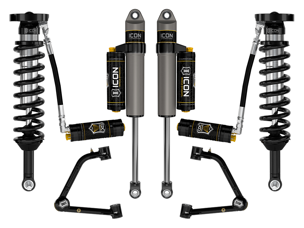 ICON 2023-2024 Chevrolet Colorado WT, LT, & Z71, 1.75-2.5" Lift, Stage 5 Suspension System w/ Tubular Upper Control Arms