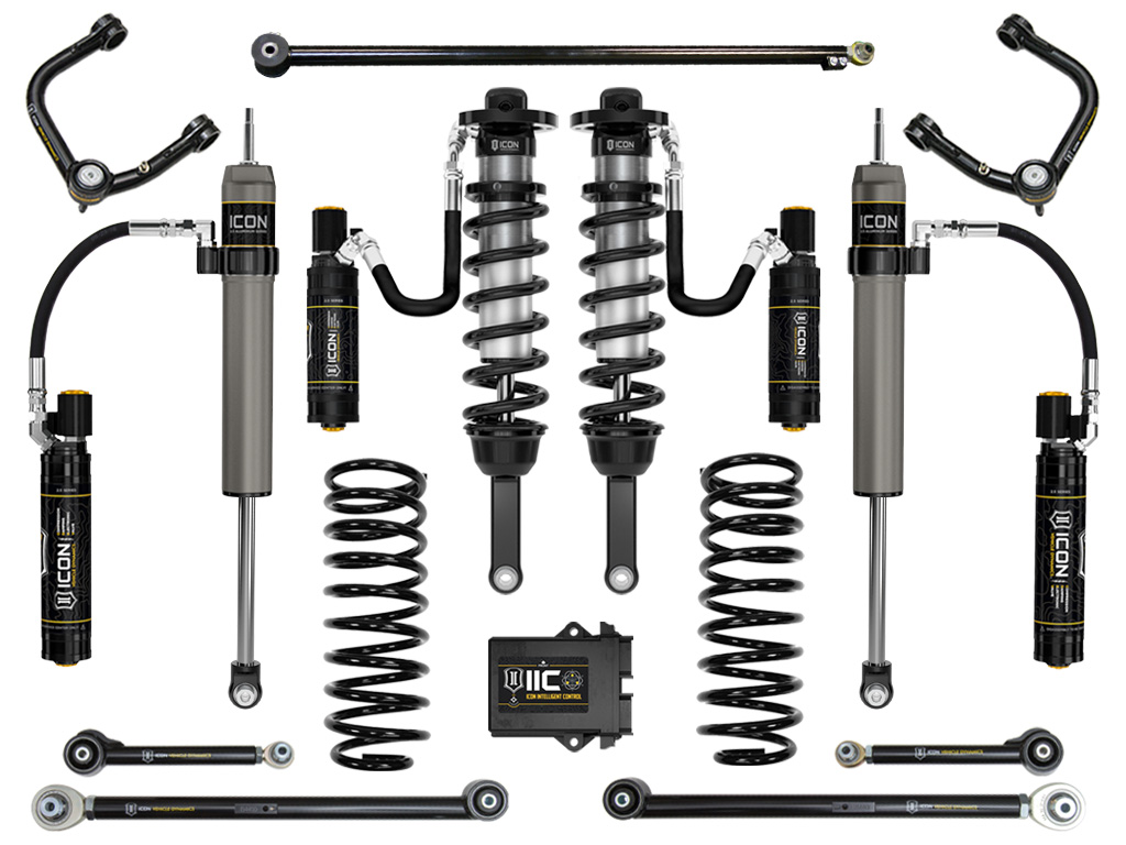 ICON 2010-2024 Toyota 4Runner, 0-3.5" Lift Stage 9 Suspension System, Tubular UCA