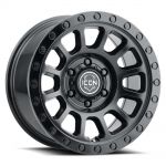 ICON Alloys Hulse, Double Black, 17 x 8.5 / 6 x 135, 6mm Offset, 5" BS