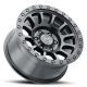 ICON Alloys Hulse, Double Black, 17 x 8.5 / 5 x 5, -6mm Offset, 4.5" BS