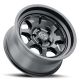 ICON Alloys Nuevo, Satin Black, 17 x 8.5 / 5 x 5, -6mm Offset, 4.5" BS