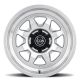 ICON Alloys Nuevo, Silver Machined, 17 x 8.5 / 5 x 5, -6mm Offset, 4.5" BS