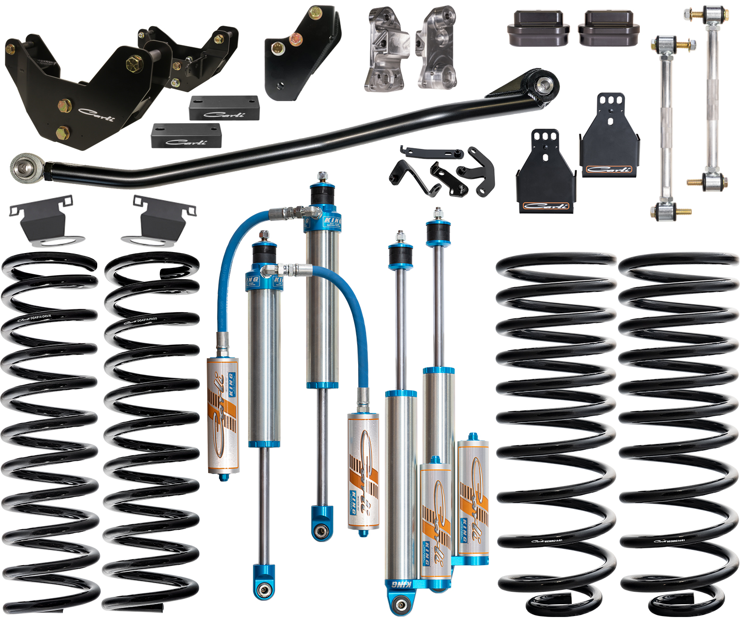 Carli Pintop Leveling System, Base, 2” Lift, 19-22 Ram PowerWagon, Gas, R1 Coil