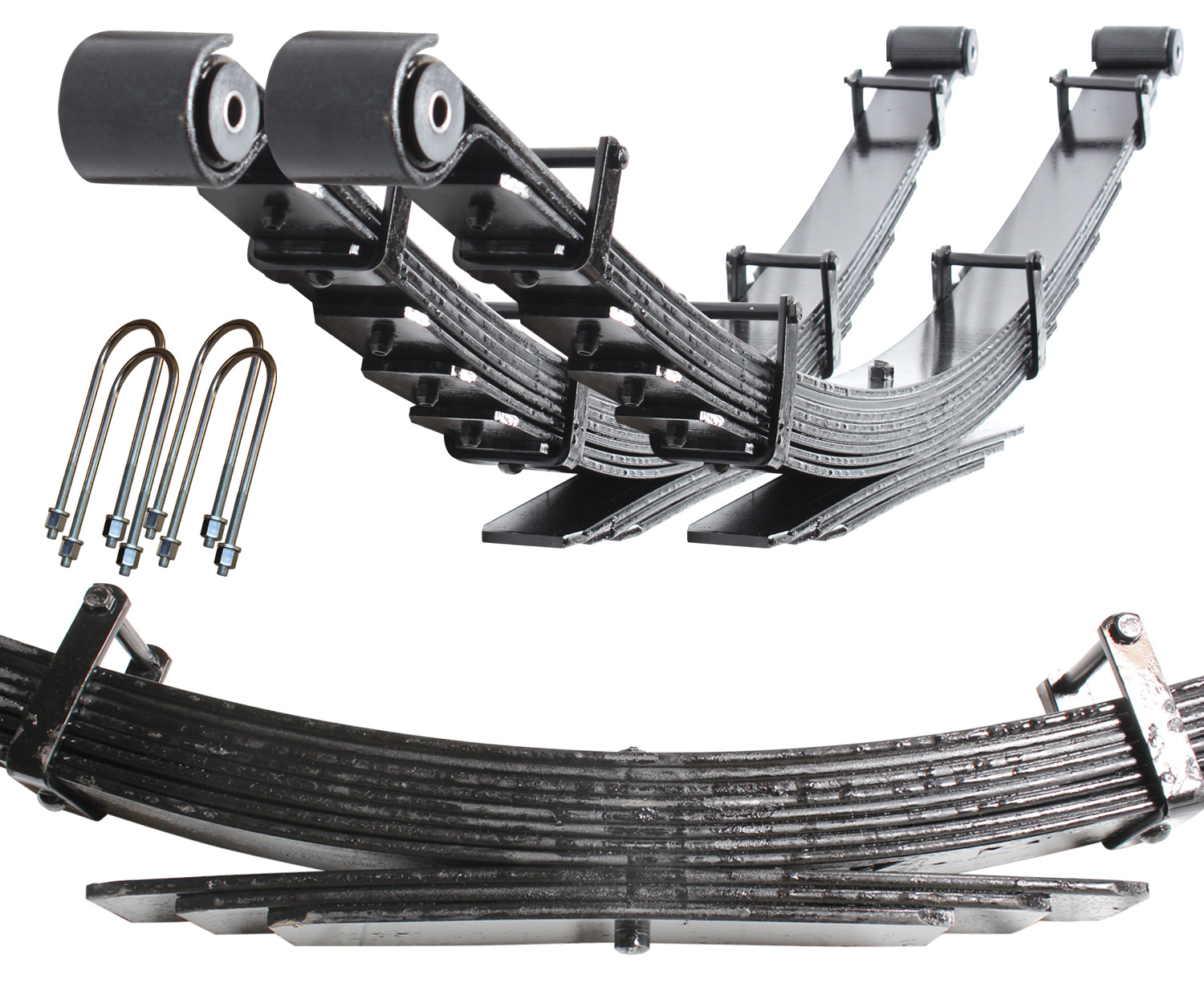 Carli Rear Progressive Leaf Spring Kit, 2010-13 Ram 2500/3500, Diesel, 4” Lift