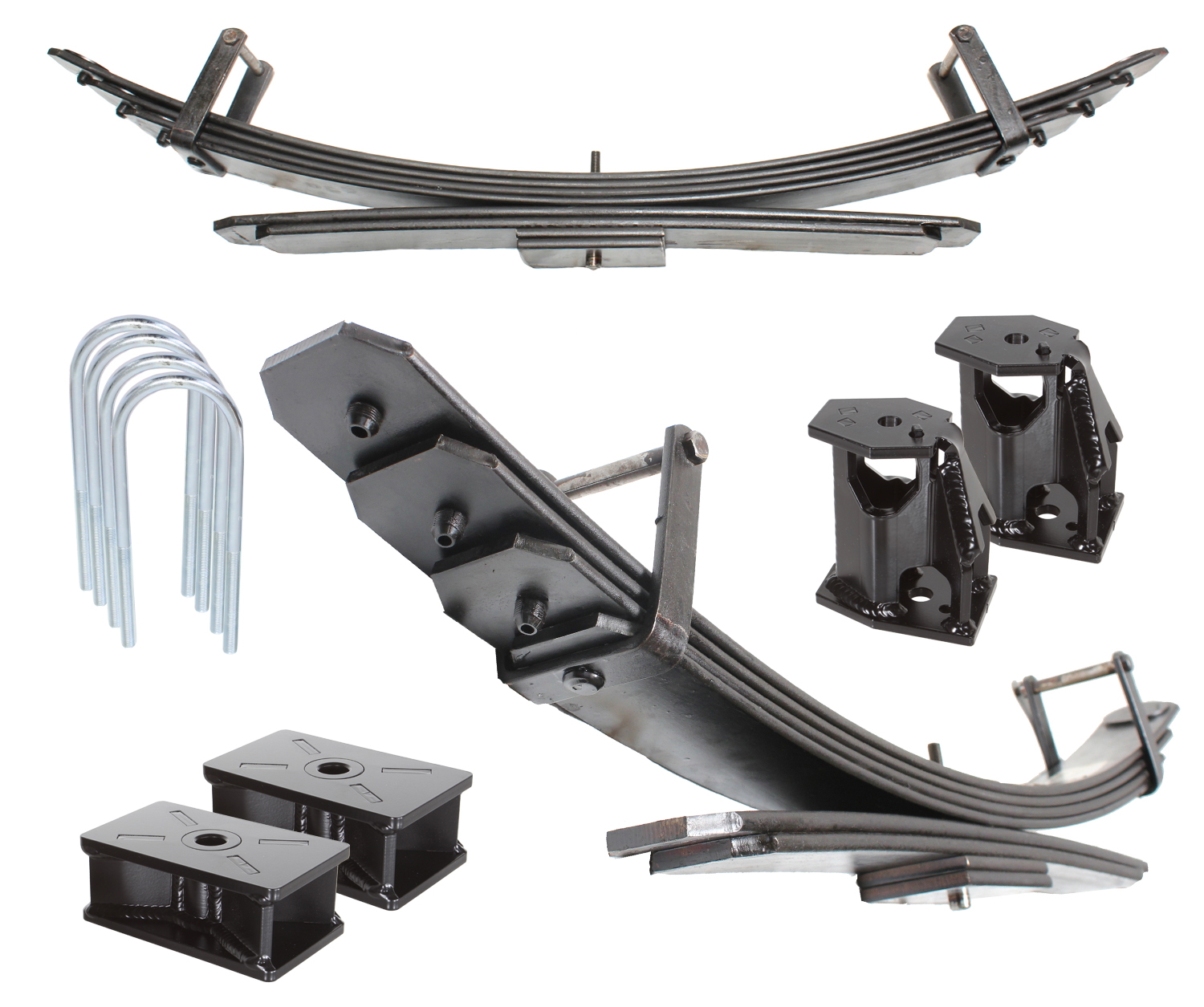 Carli Add-A-Pack Rear Leaf Springs, 2017-23 Ford F250/F350 4×4, 3” Lift