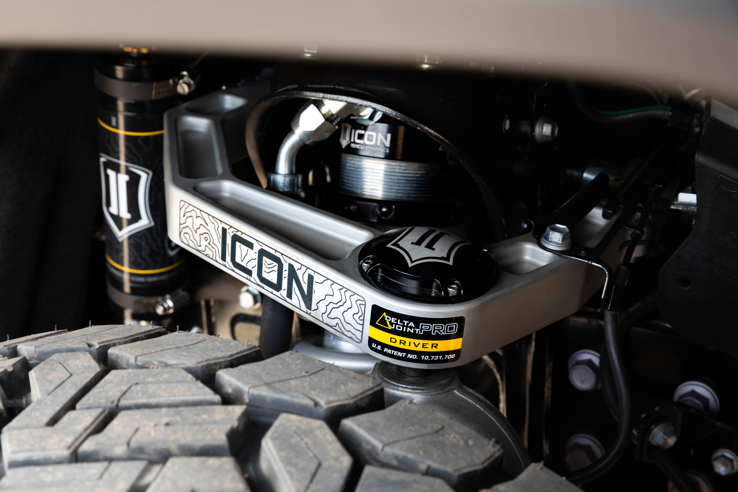 ICON 2024 Toyota Tacoma 1.25-3" Lift, Stage 4 Suspension System, Billet UCA w/ Triple Rate Rear Springs