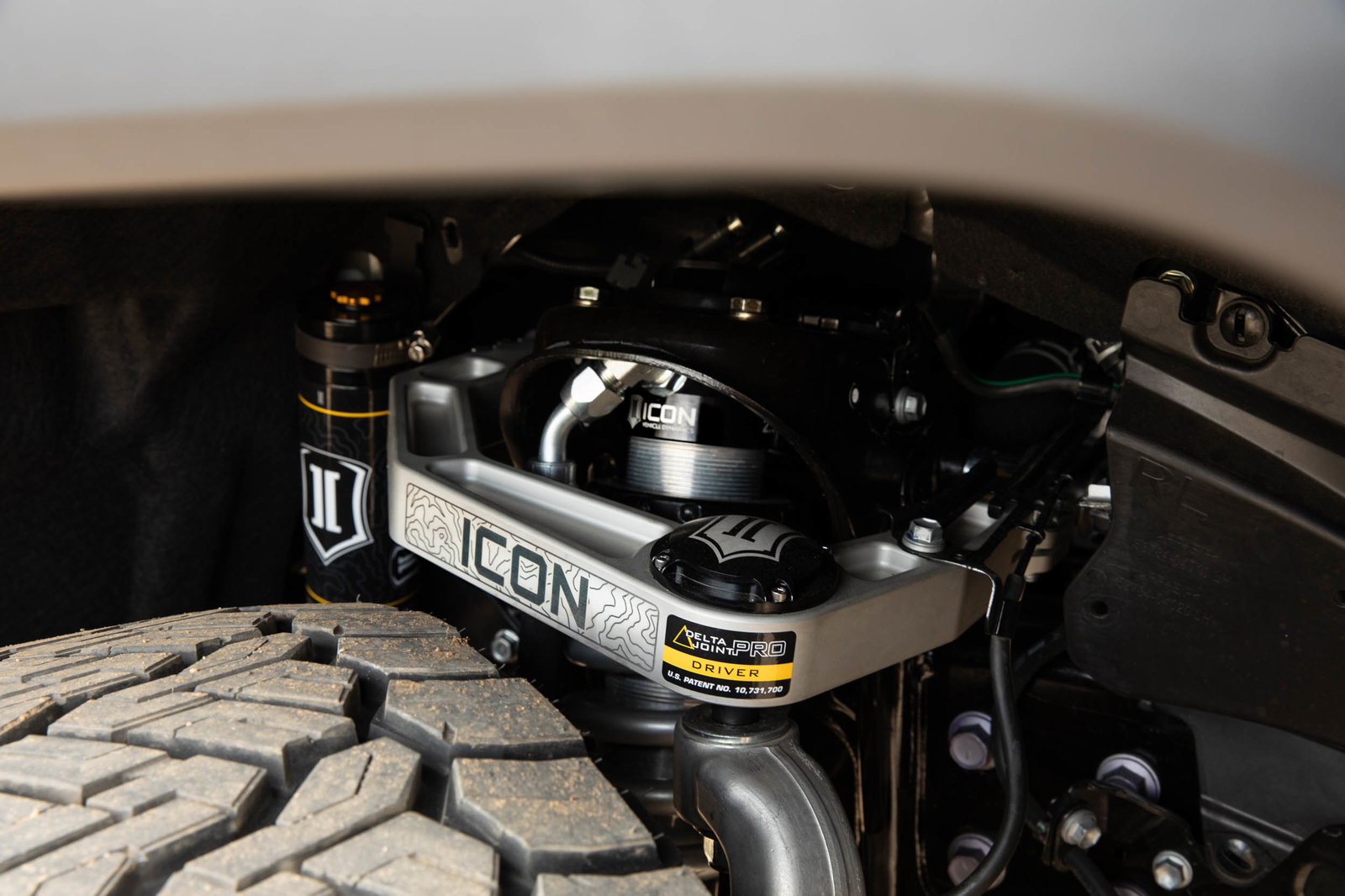 ICON 2024 Toyota Tacoma 1.25-3" Lift, Stage 5 Suspension System, Billet UCA w/ Triple Rate Rear Springs