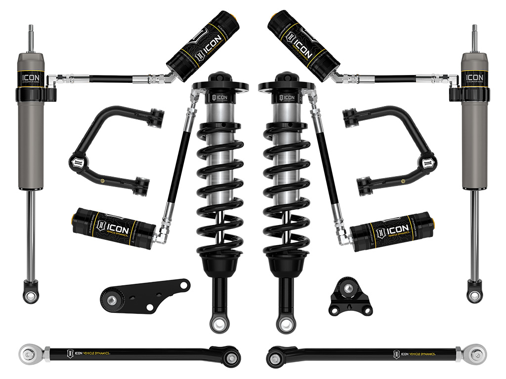 ICON 2024 Toyota Tacoma 1.25-3" Lift, Stage 7 Suspension System, Tubular UCA