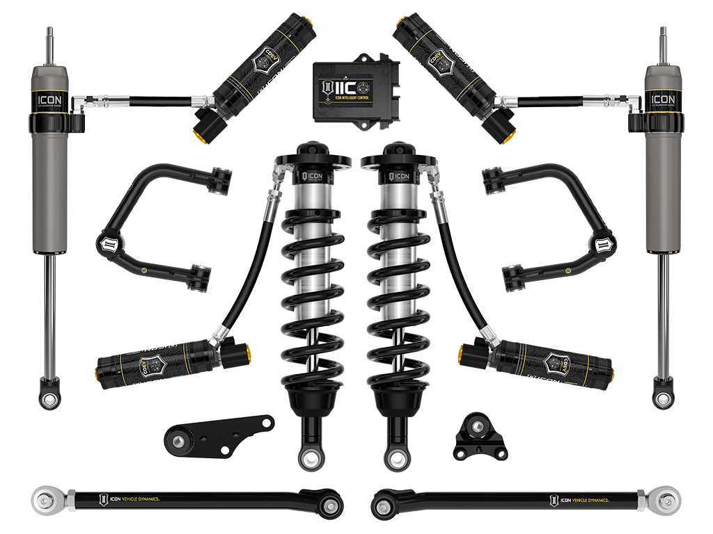 ICON 2024 Toyota Tacoma 1.25-3" Lift, Stage 10 Suspension System, Tubular UCA