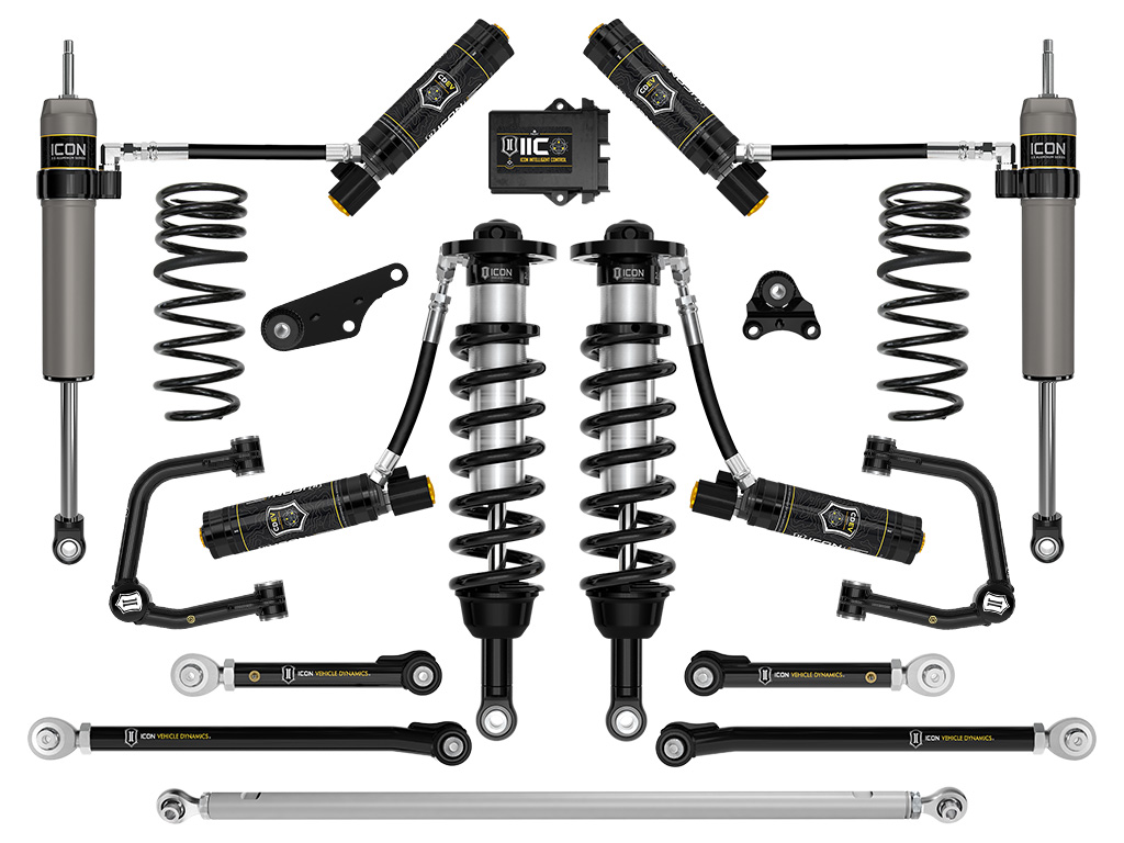 ICON 2024 Toyota Tacoma 1.25-3" Lift, Stage 13 Suspension System, Tubular UCA